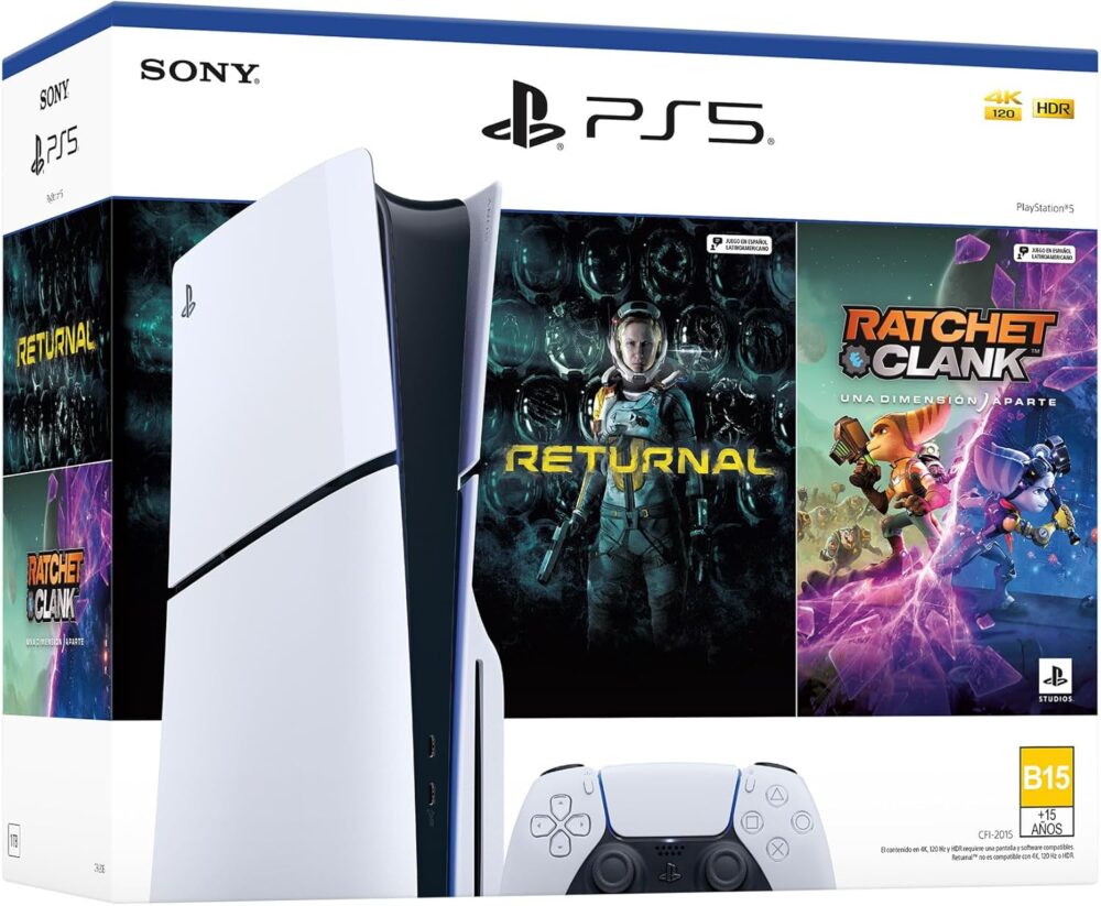 PlayStation®5 (Modelo Slim) - Pack con 2 Juegos - Standard - Imagen 5